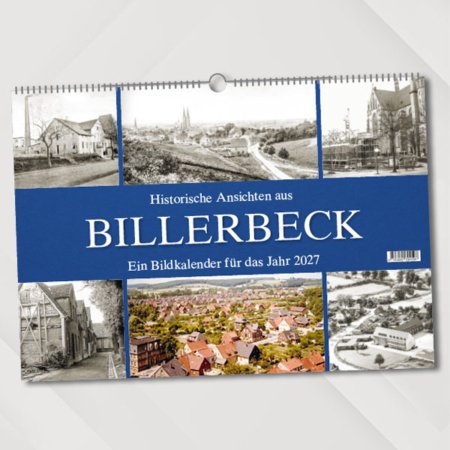 Historische Ansichten aus Billerbeck – Ein Bildkalender für das Jahr 2027 – Titelseite