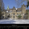 Dezember-Blatt des Kalenders Bückeburg 2022, Palais Bückeburg, Foto: Rolf Fischer