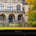 Herbst am Eingang vom Palais Bückeburg – Bückeburg 2027
