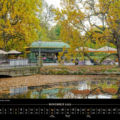 Schlossbrücke mit Pavillon im Herbst – Bückeburg 2027