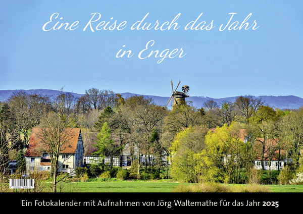Eine Reise durch das Jahr in Enger 2025 - Kalender Manufaktur