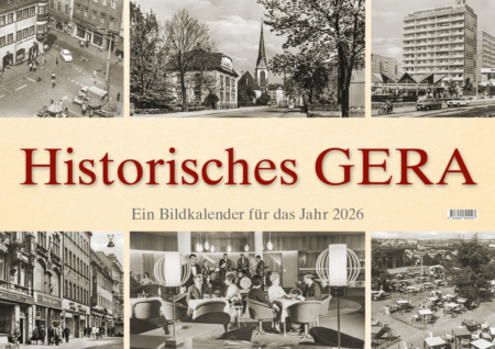 Historisches Gera – Ein Bildkalender für das Jahr 2026 – Titelseite
