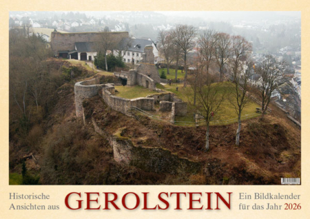 Historische Ansichten aus Gerolstein – Ein Bildkalender für das Jahr 2026 – Titelseite