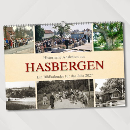 Historische Ansichten aus Hasbergen – Ein Bildkalender für das Jahr 2027 – Titelseite