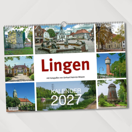 Lingen 2027 – mit Fotografien von Gerhard Heinrich Wösten – Titelseite