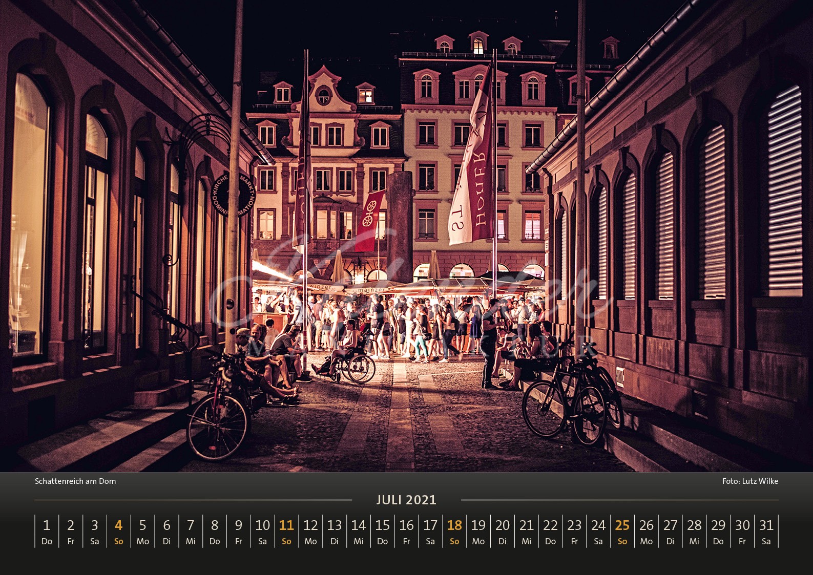 Mainz 2021 - Kalender Manufaktur