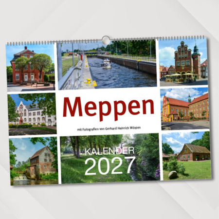 Meppen 2027 – mit Fotografien von Gerhard Heinrich Wösten – Titelseite