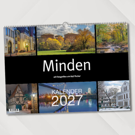 Minden 2027 – mit Fotografien von Rolf Fischer – Titelseite