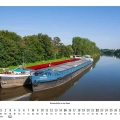 Nienburg 2023 – Oktober – Binnenschiffe an der Weser
