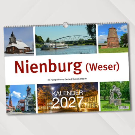 Nienburg (Weser) 2027 – mit Fotografien von Gerhard Heinrich Wösten – Titelseite