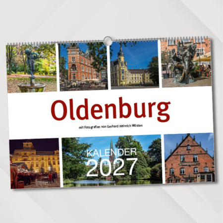 Oldenburg 2027 – mit Fotografien von Gerhard Heinrich Wösten – Titelseite