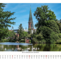 Blick vom Schlosspark auf die Lambertikirche – Oldenburg 2027