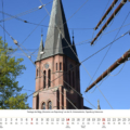 Takelage der Brigg „Friederike von Papenburg“ vor der St. Antoniuskirche, Papenburg-Untenende – Papenburg 2027