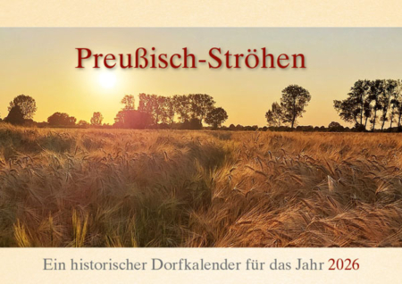 Preußisch-Ströhen – Ein historischer Dorfkalender für das Jahr 2026 – Titelseite