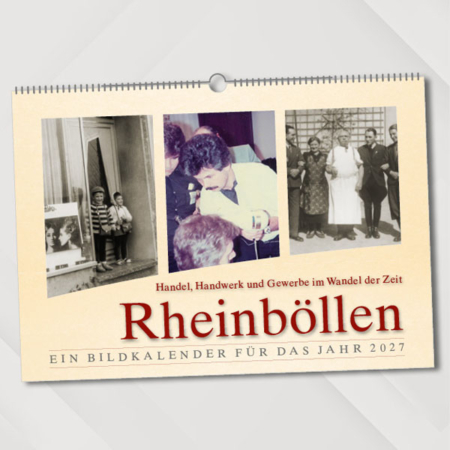 Handel, Handwerk und Gewerbe im Wandel der Zeit – Rheinböllen – Ein Bildkalender für das Jahr 2027 – Titelseite