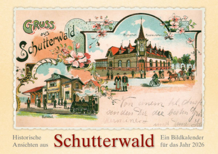 Historische Ansichten aus Schutterwald – Ein Bildkalender für das Jahr 2026 – Titelseite