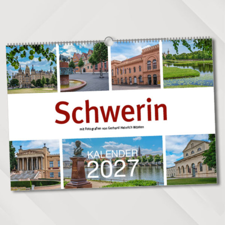 Schwerin 2027 – mit Fotografien von Gerhard Heinrich Wösten – Titelseite