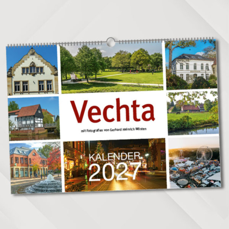 Vechta 2027 – mit Fotografien von Gerhard Heinrich Wösten – Titelseite