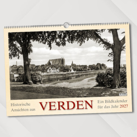 Historische Ansichten aus Verden – Ein Bildkalender für das Jahr 2027 – Titelseite