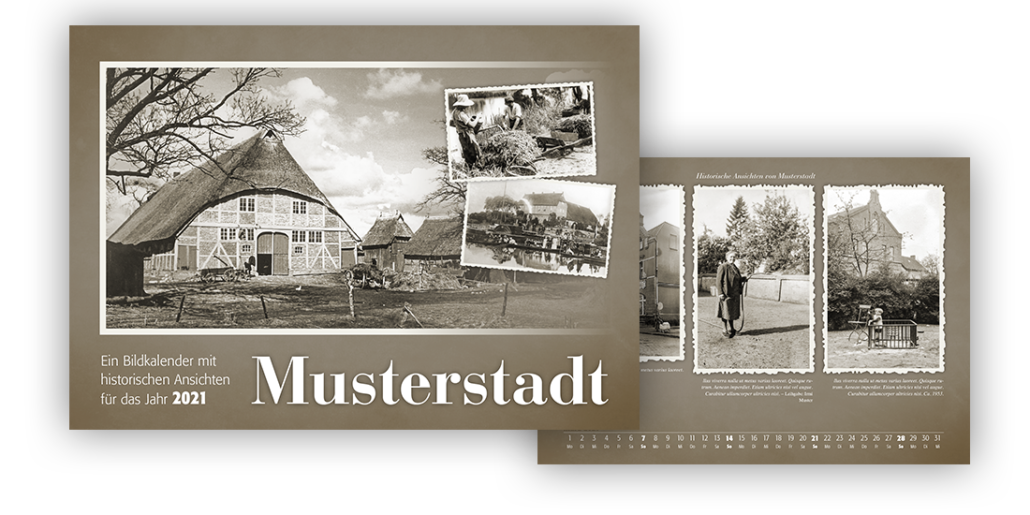Historische Kalender  Kalender Manufaktur