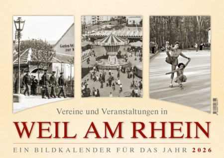 Vereine und Veranstaltungen in Weil am Rhein – Ein Bildkalender für das Jahr 2026 – Titelseite