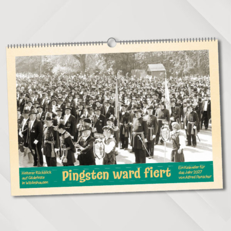 Pingsten ward fiert – Heiterer Rückblick auf Gildefeste in WIldeshausen – Ein kalender für das Jahr 2027 von Alfred Panschar – Titelseite