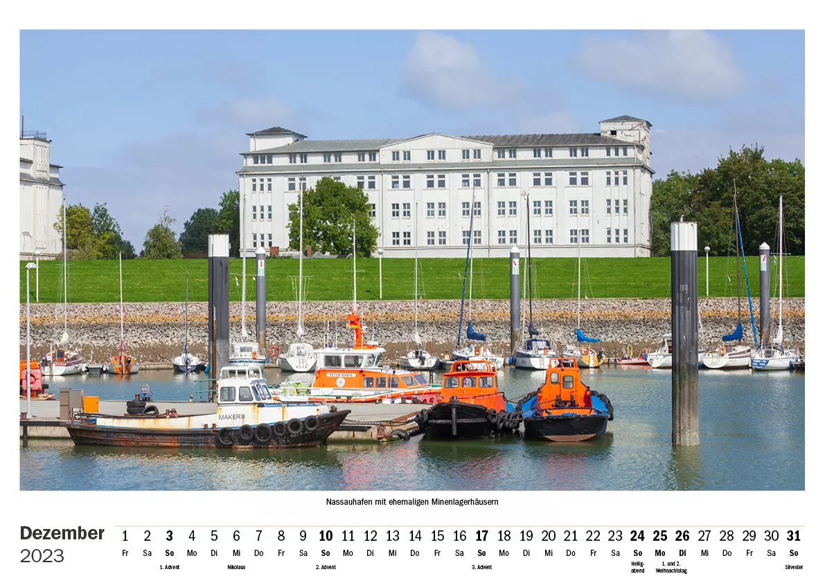 Wilhelmshaven 2023 - Kalender Manufaktur