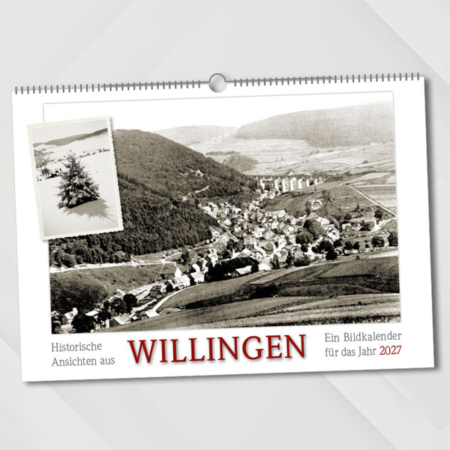 Historische Ansichten aus Willingen – Ein Bildkalender für das Jahr 2027 – Titelseite
