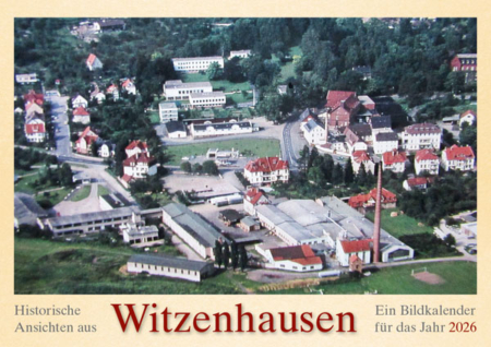 Historische Ansichten aus Witzenhausen – Ein Bildkalender für das Jahr 2026 – Titelseite