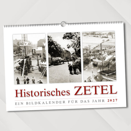 Historisches Zetel – Ein Bildkalender für das Jahr 2027 – Titelseite